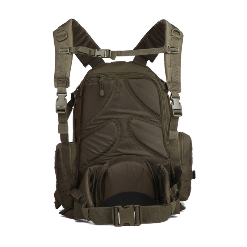 TTBP007LPTOD Tactical Laptop Trekkingrucksack Olivgruen Rücken